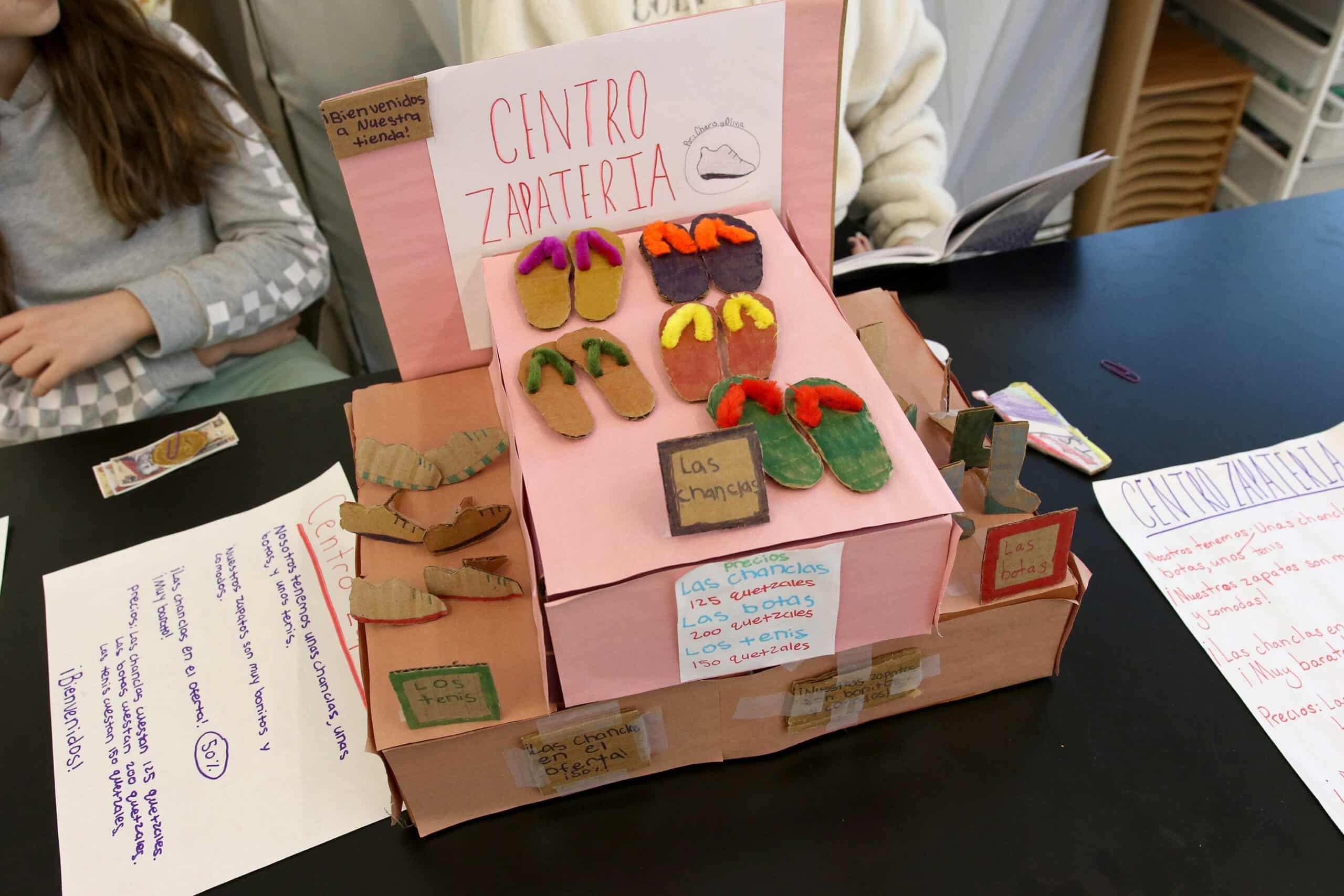 Spanish class store items